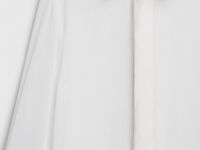 Блузка из жатого шифона с галстуком, Белый