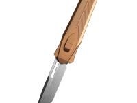 Гравитационный нож Remette Swordfish Tanto, сталь 14C28N, рукоять алюминий/карбон, бронзовый