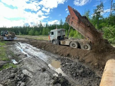 Пятикилометровый участок дороги к селу Танда отремонтируют в этом году
