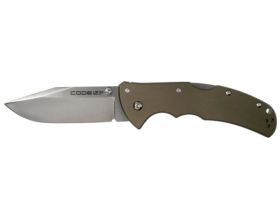 Нож складной Cold Steel Code-4 Clip Point, сталь S35VN, рукоять алюминий