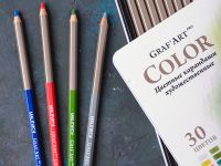 Набор профессиональных цветных карандашей Малевичъ GrafArt PRO, 30 цветов