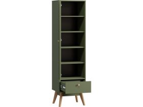 Распашной шкаф Торвалль 1.1-50x185 Оливковый