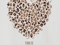 Свободная футболка для девочек, Белый