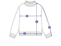 Свитер трикотажный для девочек