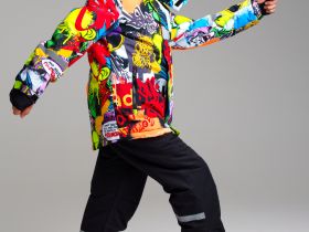 Куртка текстильная с полиуретановым покрытием для мальчиков