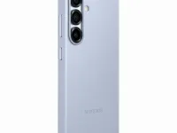 Чехол-накладка Kindsuit Case MagSafe для Samsung S25 искусственная кожа (синий)