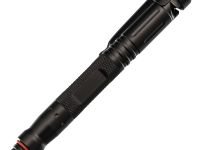 Тактическая ручка для выживания  с фонариком 11 в 1, розовая