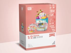 1745_MK Конструктор Ларек с мороженым