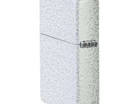 Зажигалка ZIPPO Logo с покрытием Glacier, латунь/сталь, белая, матовая, 38x13x57 мм