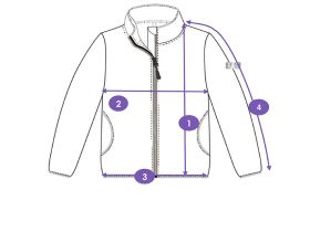 Куртка трикотажная для девочек