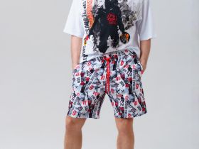 Шорты текстильные плавательные для мужчин, длинные