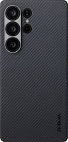 Чехол Pitaka Ultra-Slim для Galaxy S25 Ultra кевлар черный