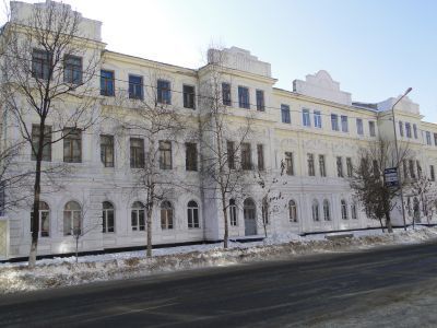 Здание, в котором в 1917 г.  проходил I-й съезд Советов рабочих и солдатских депутатов города и уезда