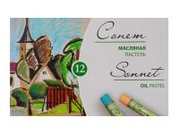 Набор масляной пастели "Сонет" 12 цв