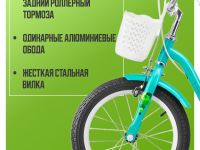 Детский велосипед Stels Jast 16, год 2025, цвет Зеленый