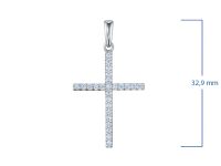Подвеска из серебра э0612пд08200122_white