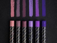 Набор масляной пастели профессиональной Малевичъ 6 шт, розовые и фиолетовые оттенки