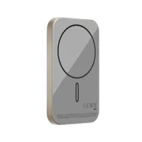 Внешний аккумулятор Momax Q.MAG X MagSafe 5000mAh 15W (натуральный титан) (IP116AE)