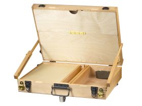 Этюдный ящик Pinax FE-50W, планшетный на стальной треноге, бук