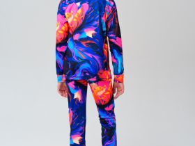 Термокомплект трикот. для девочек: фуфайка (футболка) с длин. рук, брюки для эпизод. использования