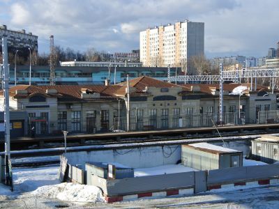 Железнодорожная станция Царицыно-Дачное Московско-Курской железной дороги, 1908 г., архитектор В.К.Филиппов