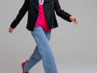 Куртка кожаная для девочек