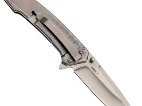 Складной нож ВДВ Silver, сталь D2, рукоять сталь