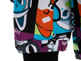 Комплект текстильный с полиуретановым покрытием для мальчиков: куртка, полукомбинезон