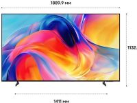 Телевизор Samsung 85" Mini LED M70 4K, Процессор Mini LED, Smart ТВ (2026) UE85M70HAUXPY черный