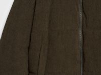 Утеплённая куртка из вельвета, Коричневый