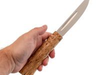 Нож Северный средний, сталь Х12МФ, карельская береза