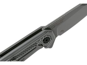 Полуавтоматический складной нож Kershaw Terran, сталь 8Cr13MoV, рукоять нержавеющая сталь