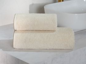 Полотенце махровое Нежное/Tenere, экрю