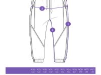 Брюки текстильные джинсовые утепленные флисом для мужчин