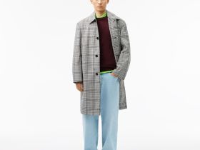 Мужской свитер Lacoste из шерсти мериноса