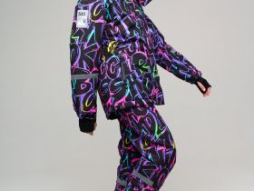 Комплект текстильный с полиуретановым покрытием для девочек: куртка, брюки