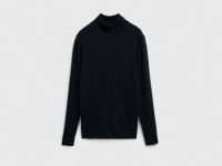 Вязаный джемпер, Черный