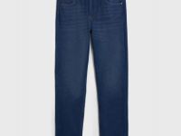 Утеплённые джинсы Slim, Синий