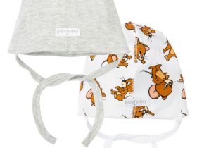 Шапка детская трикотажная для мальчиков, 2 шт в комплекте