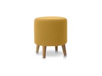 Пуф Плиди Велюр Горчичный