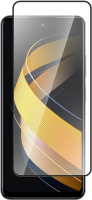 Стекло защитное для infinix Hot 40 Pro Черная рамка