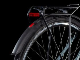 Женский велосипед Cube Town One Easy Entry, год 2025, цвет Серый-Черный, ростовка 18