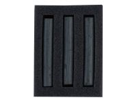 Набор сухих графических материалов "Ладога" соус черный, 3 мелка