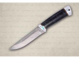 Нож АиР "Бекас", сталь ZD 0803, рукоять кожа, алюминий