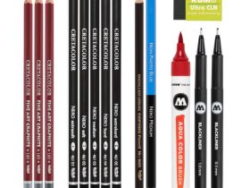 Набор для скетчинга Cretacolor "TattooSketching" 14 предметов