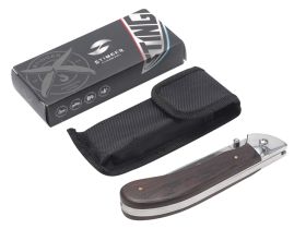 Нож складной Stinger FK-9905, сталь 3Cr13, рукоять венге