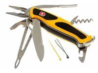Нож перочинный Victorinox RangerGrip Boatsman, сталь X55CrMo14, рукоять Нейлон Cordura, жёлто-чёрный