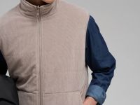 Двусторонний жилет с искусственным утеплителем