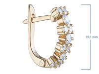 Серьги из желтого золота э0312сг12141900_white