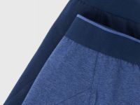 Трусы-транки, 2 шт., Синий